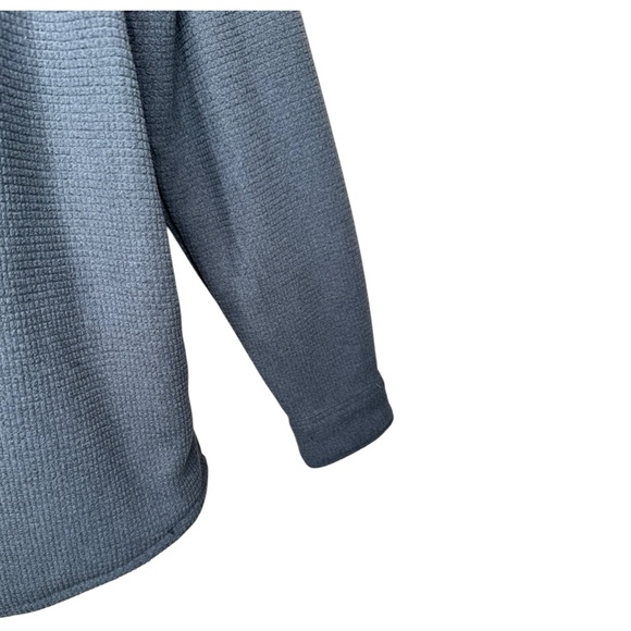 Freedom Foundry Men’s Textured Fleece Shirt Jacket M Button-Front Lined Gray NWT - Picture 6 of 8